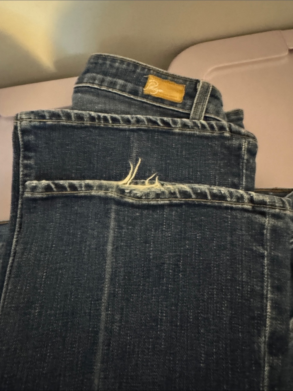Paige Laurel Canyon Bootcut Jeans Women’s 26 Medium Wash Stretch USA - Picture 6 of 6